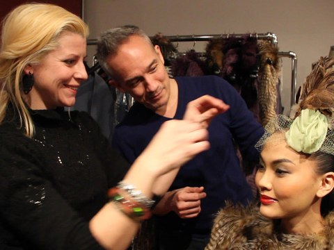 Cesar Galindo Spices Up His New York Fashion Week Collection With Taxidermy