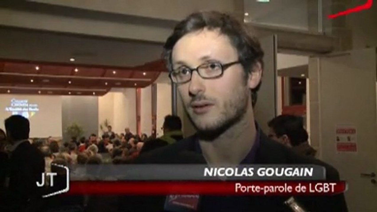TV Vendée - Débat Public sur le Mariage pour tous, en présence de Nicolas GOUGAIN, porte parole de l'Inter-LGBT (22-01-13)