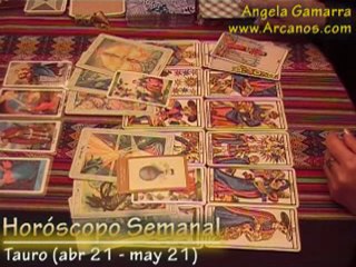 Horoscopo Tauro del 23 al 29 de agosto 2009 - Lectura del Tarot