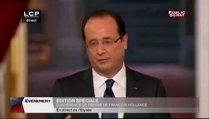 Hollande En aucun Cas, la France N'interviendra au Mali Octobre 2012