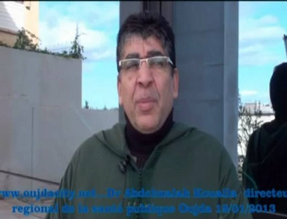 الدكتور عبدالمالك واللا المدير الجهوي للصحة  يقدم شهادة في حق الدكتور مصطفى بنحمزة رئيس المجلس العلمي بوجدة