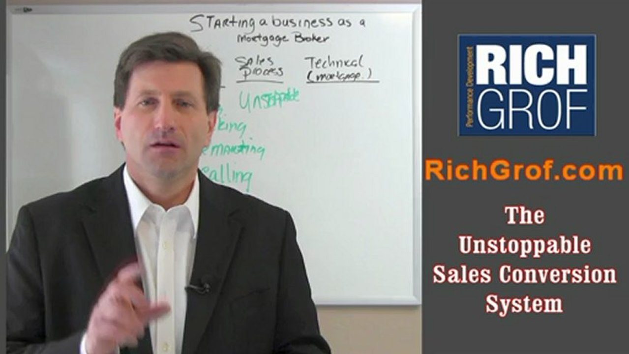 New Mortgage Broker or Loans Officer; Winning Your Sales Prospect Part 2- Your Ideal Sales Prospect