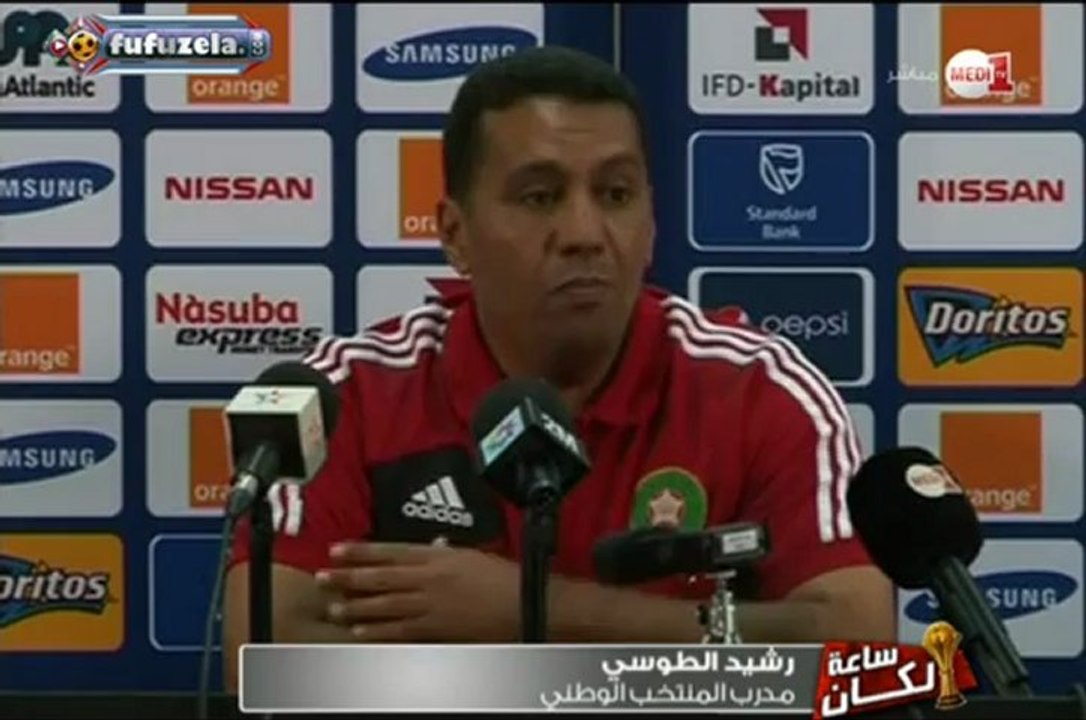 تصريح رشيد الطاوسي قبل مواجهة الرأس الاخضر