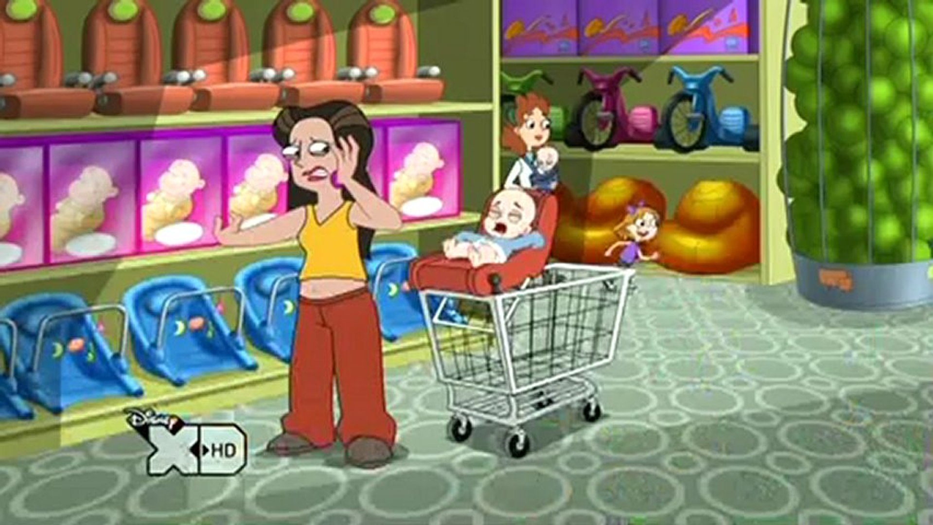 ⁣Phineas Et Ferb - song french - c'est super être un p'tit bébé
