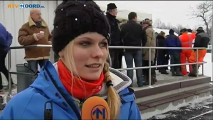 Bo van der Werff bij NK Kortebaan - RTV Noord