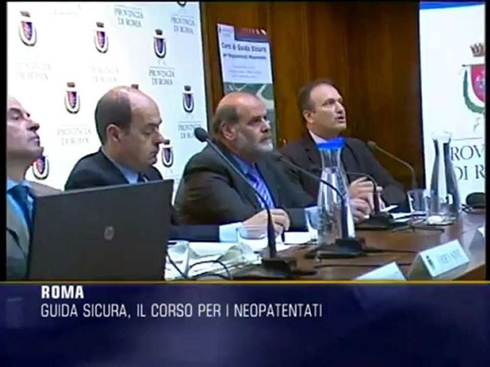 Guida sicura, i corsi per i neopatentati