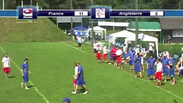 France Angleterre - EUC 2011 open Maribor - ultimate frisbee