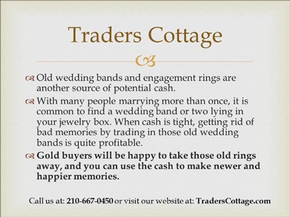 Shop Around For The Right Gold Buyer