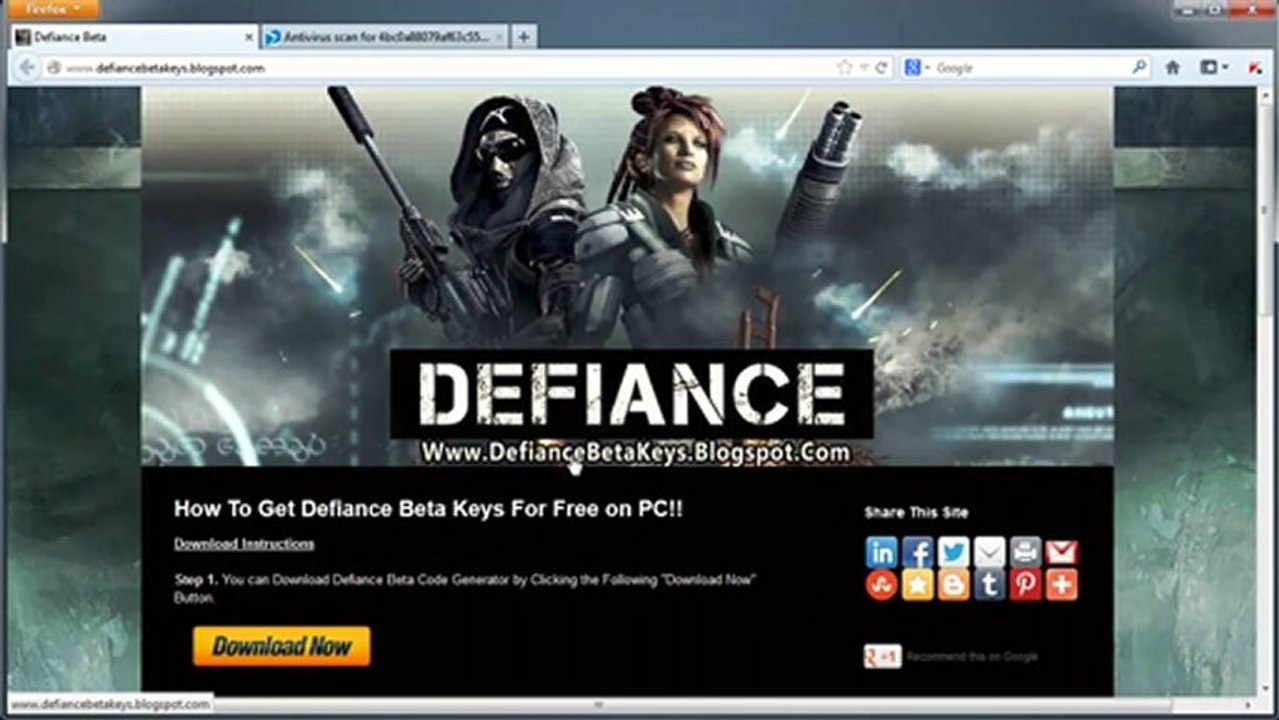 Free Defiance Beta - Leaked Tutorial