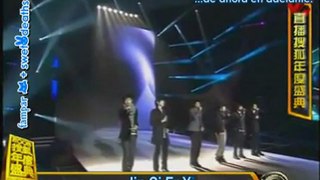 Marry U -SJ-M @ 080109 Network 2008 Annual Awards ceremony [Karaoke+Spanish subs]