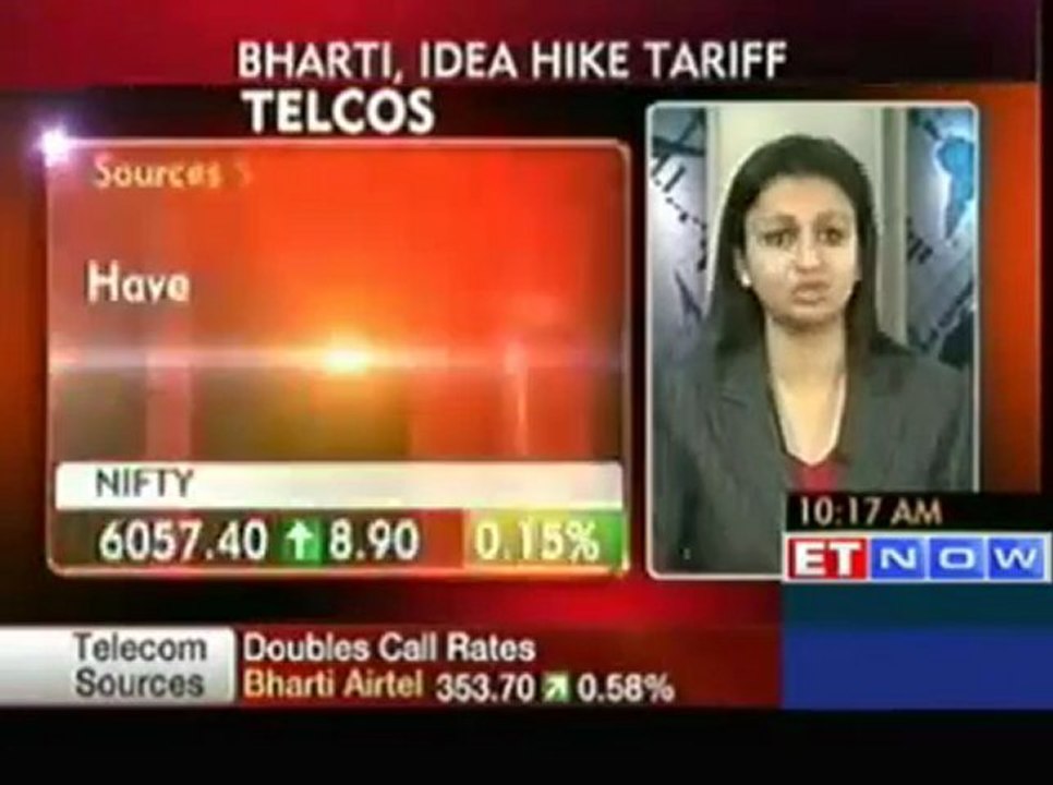 Bharti, Idea hike calls rates by over 100% : So...