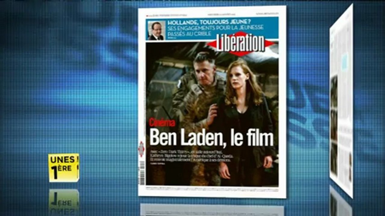 Revue de presse Unes 1ère - 23 janvier 2013