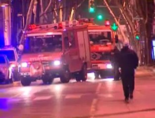 Galatasaray Üniversitesi'nde yangın