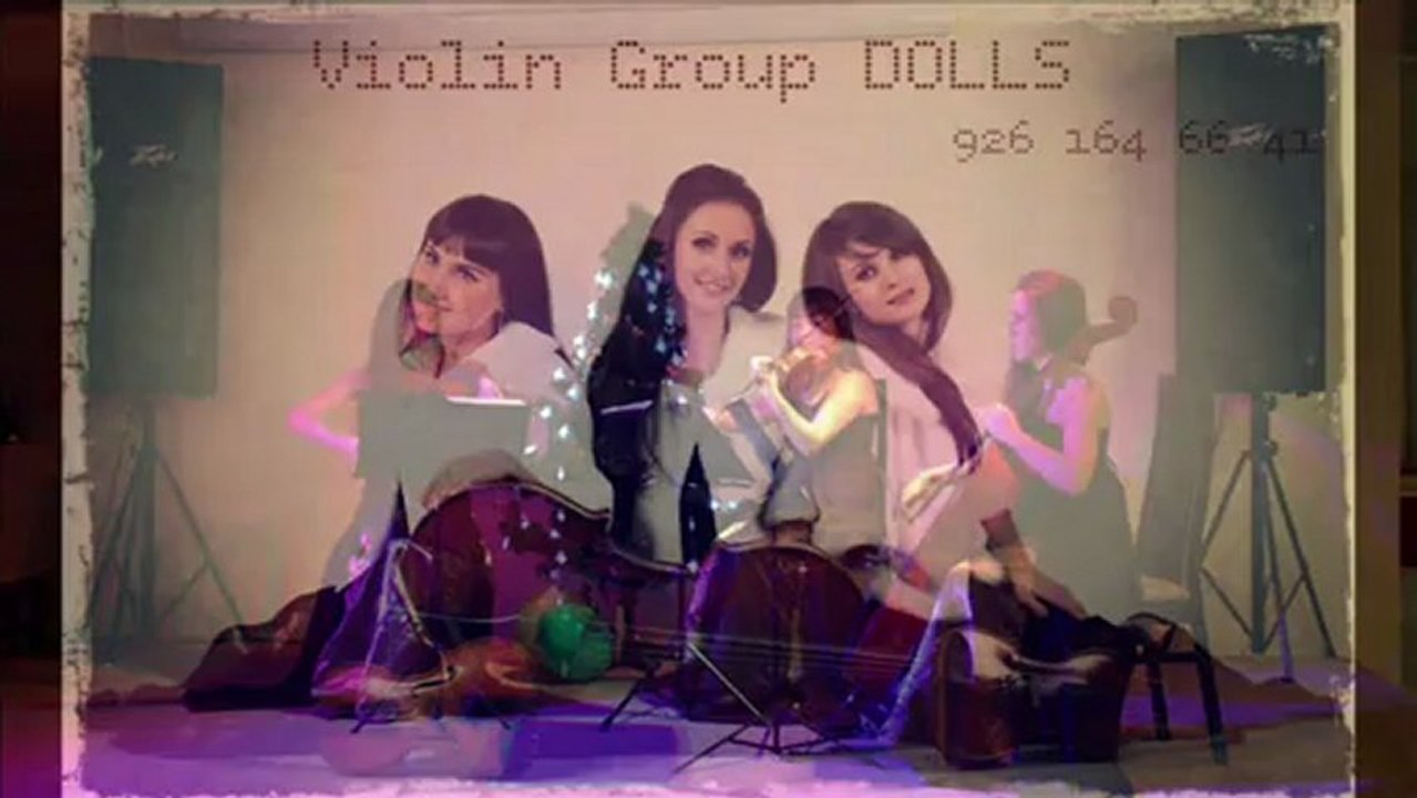 Новогодняя мелодия (Jingle Bells) - струнное трио Violin Group DOLLS
