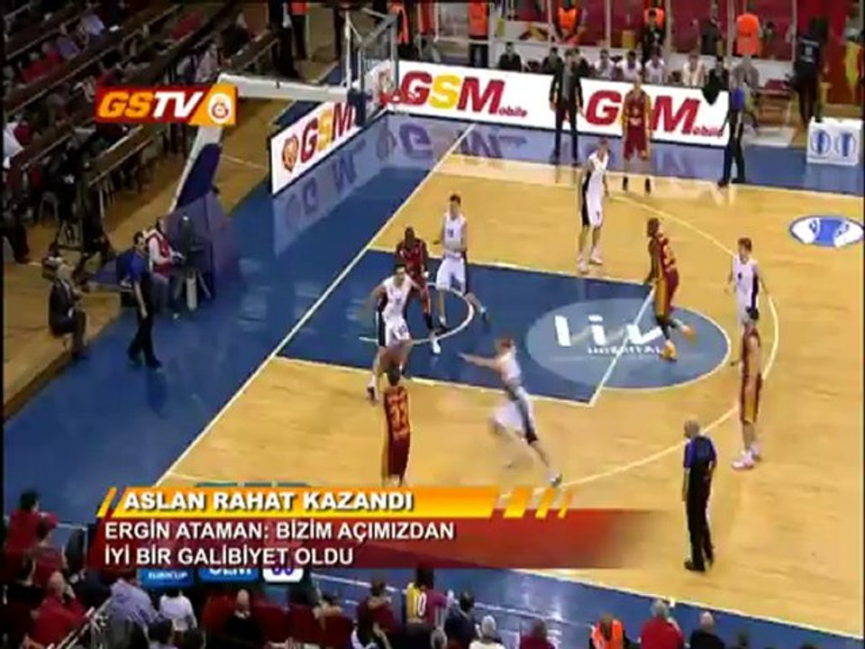 ERKEK BASKETBOL | Galatasaray Medical Park 82 - Ratiopharm Ulm 66