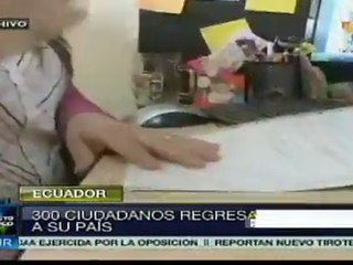 Unos 300 ecuatorianos regresarán de España a su país