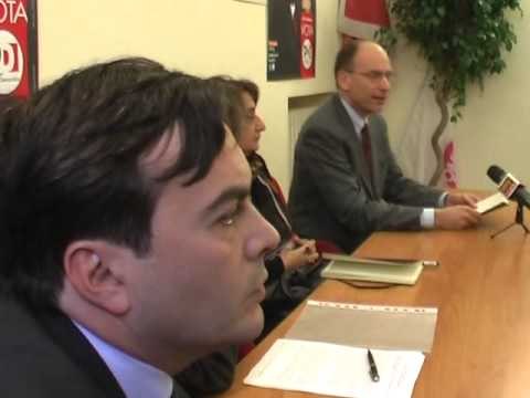 Napoli - Il Pd presenta le liste a Camera e Senato in Campania (22.01.13)