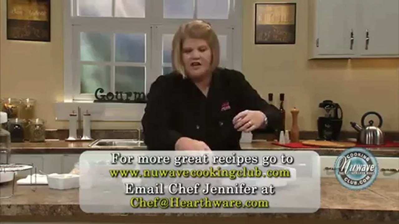 Nuwave Oven - How to cook Blue Cheese Burgers