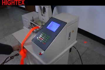 Máquina de cortar cintas de amarração a quente