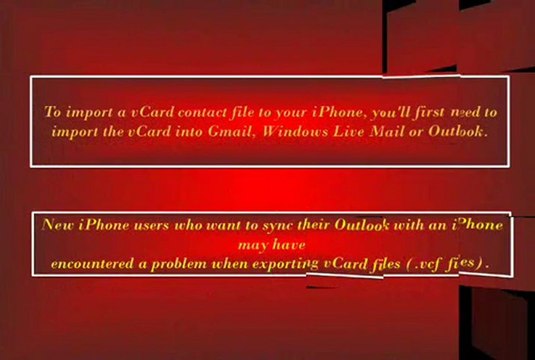 Import VCF File into Outlook 2010 via Simplest Contacts Conversion Solution
