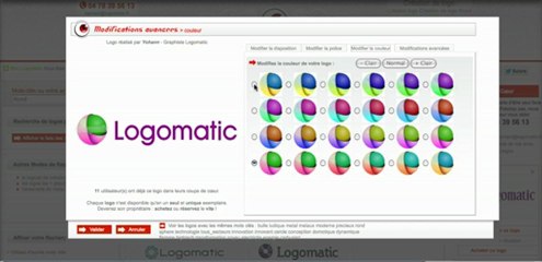 Créer son logo facilement avec Logomatic