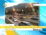 Autobuses que trasladan a oficialistas retrasan el tráfico en Caracas