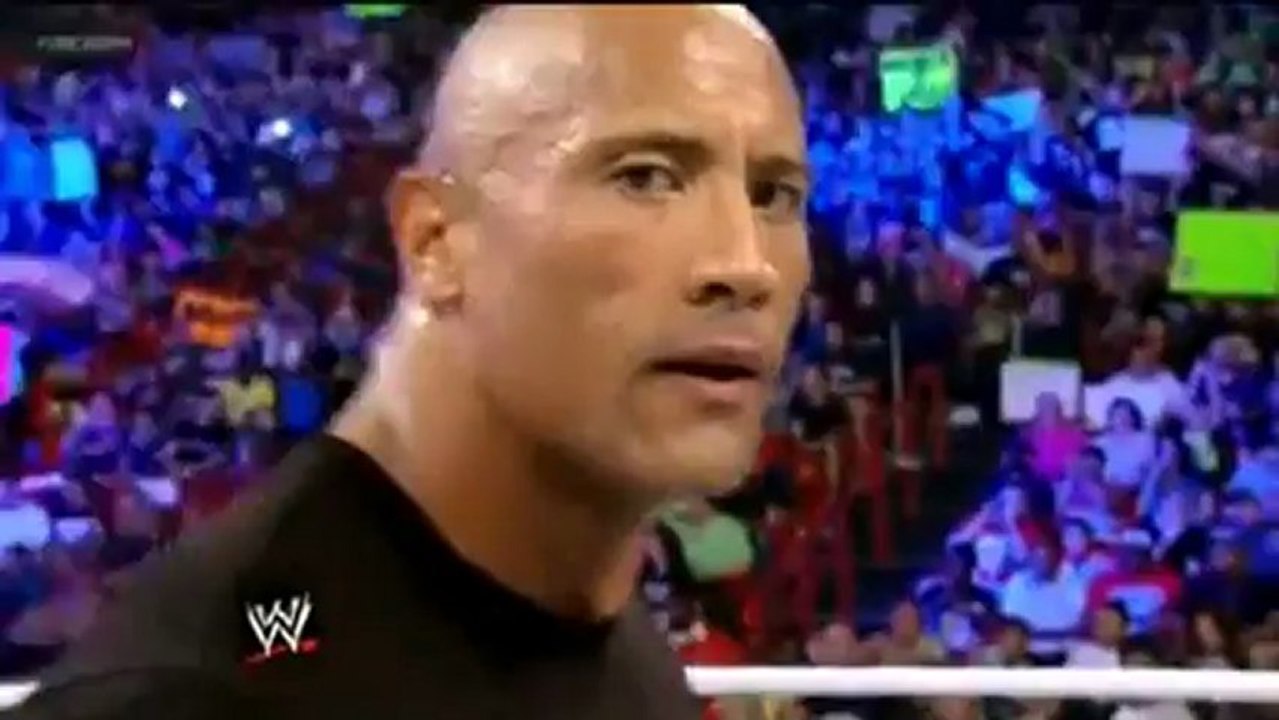 1 rock on smackdown