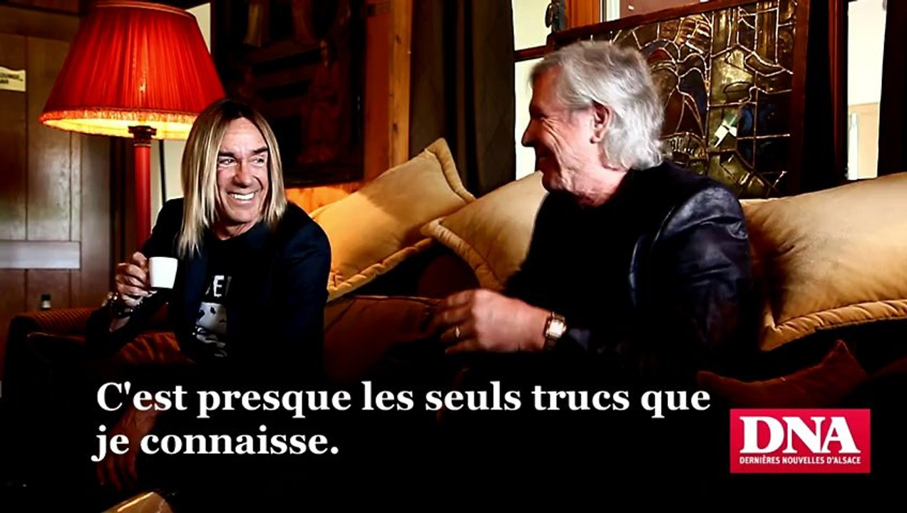 Conférence de presse d'Iggy Pop et James Williamson