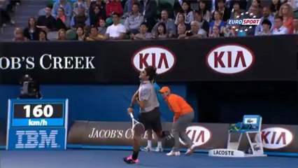 Tsonga - Federer maçından müthiş puan