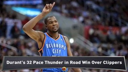 Kyrie Scores 40; Thunder Top Clippers