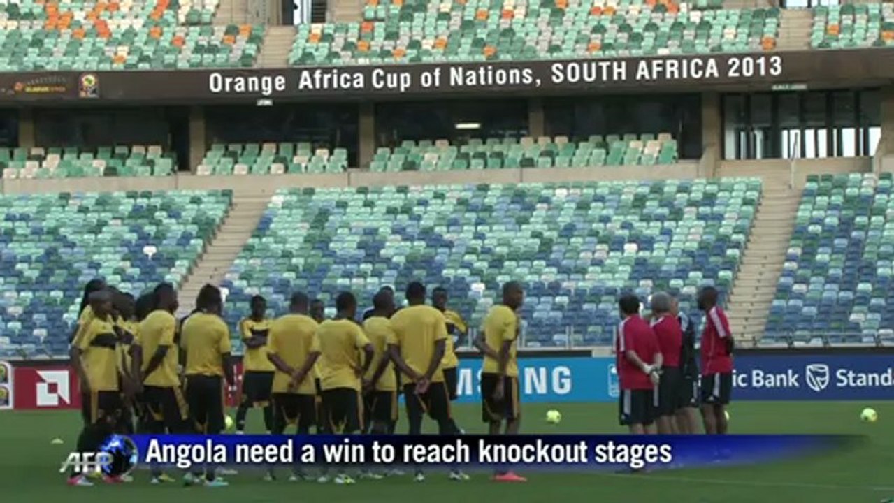 Angola set for South Africa Cup of Nations test