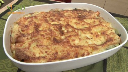 Descargar video: Lasagne au saumon et aux épinards - 750 Grammes