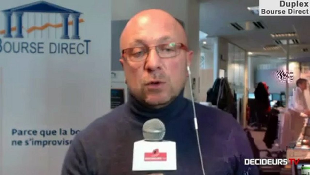 23/01/13 : Les Experts de Bourse Direct dans l'émission "Duplex Bourse" sur Décideurs TV