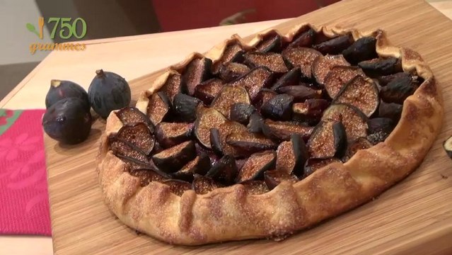 Recette de Tarte rustique aux figues - 750 Grammes