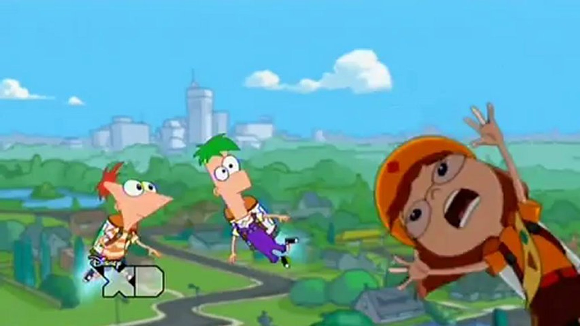 ⁣Phineas Et Ferb - song french - reacteur volley ball