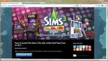 The Sims 3 70s, 80s, & 90s Stuff Pack Setup Install Free