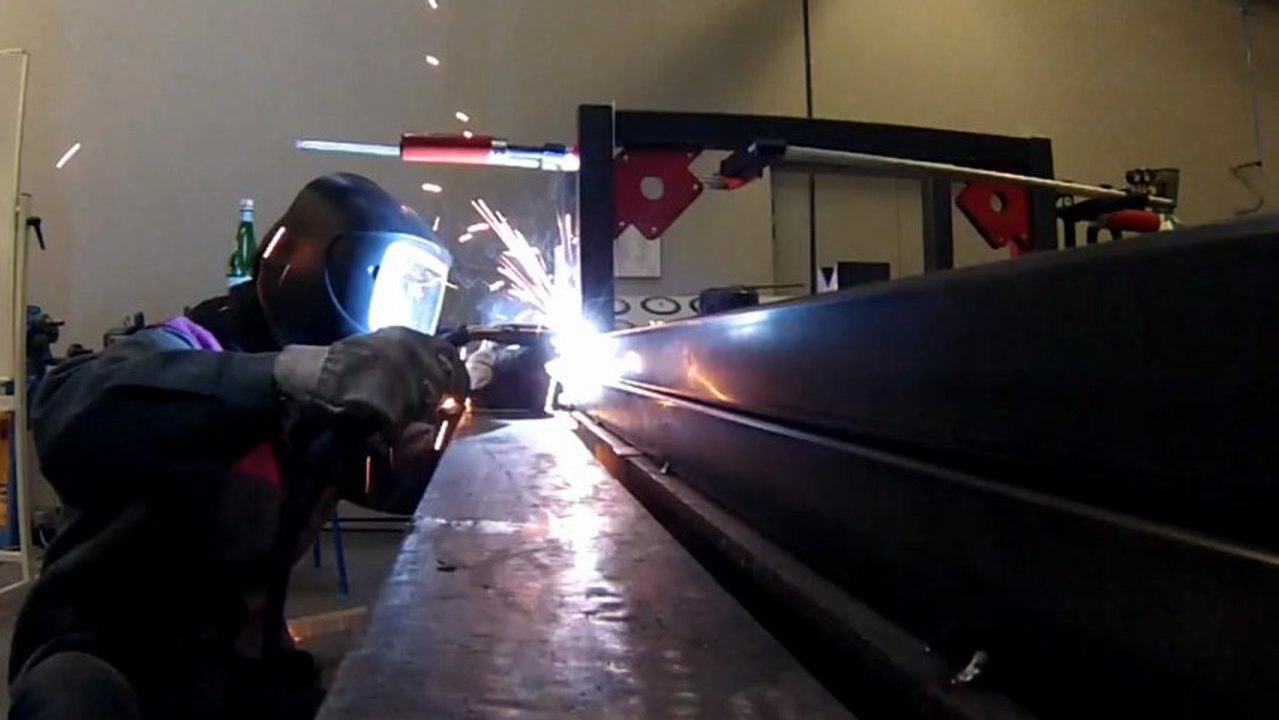 Fabrication du gabarit de soudure châssis