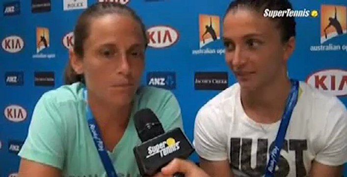 Quinzi, Fognini, Bolelli, Vinci, Errani - Supertennis - 23 Gennaio 2013 - Aus Open