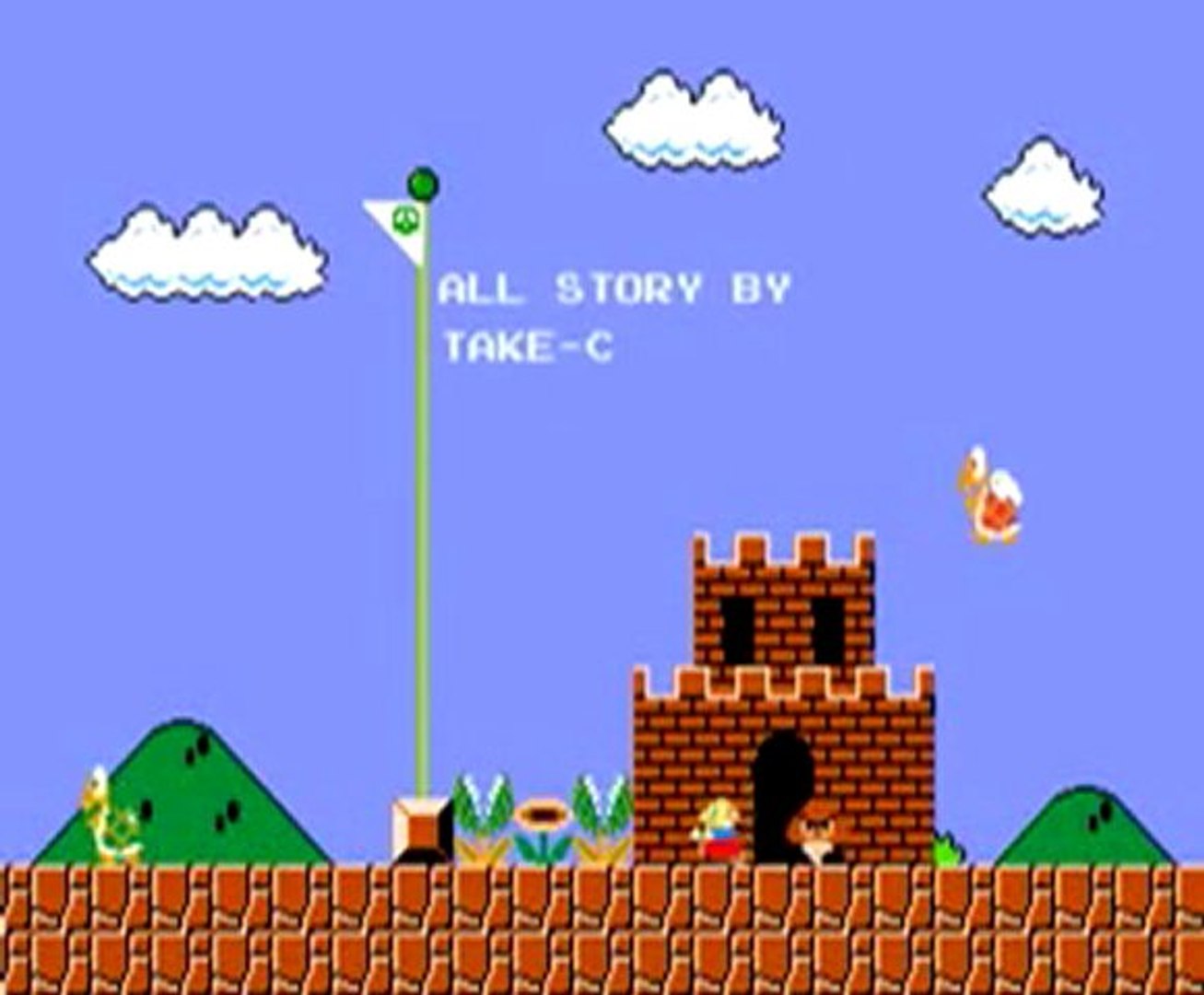 Humour : Super Mario Bros. Parodie, image size:1307x1080