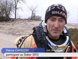 Dakar 2013 : Patrice Carillon termine 60e (Aube)