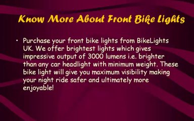Most Popular Front Bike Lights!