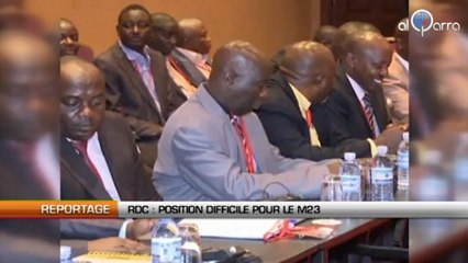 RDC: Position difficile pour le M23