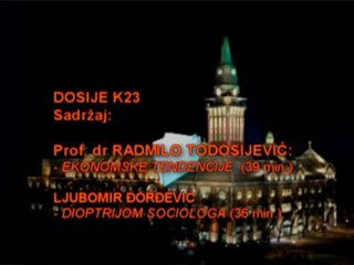 K23TV - Dosije K23 - 23. januar 2013.