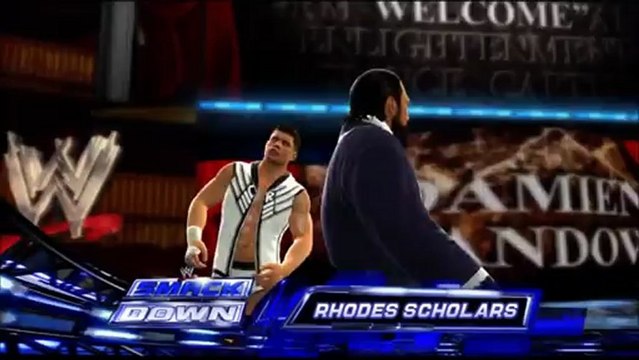 Team Rhodes Scholars Entrée WWE 13 avec LILLIAN GARCIA ( MIXAGE PAR LT-RICO)
