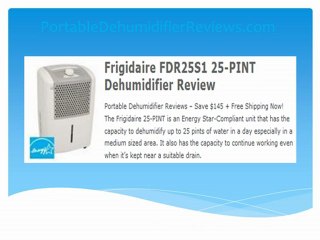 Portable Dehumidifier Reviews - Top 10 Portable Dehumidifiers