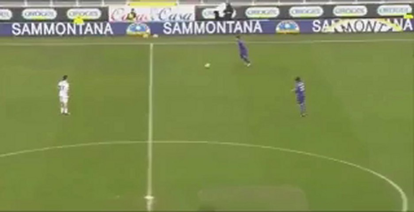 Richard Benson sull'uscita di De Sanctis nel gol di Roncaglia in Fiorentina-Napoli 1-1