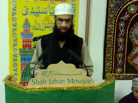 12th of Rabeelul Awal 2013 Haji Nawaz Reading Beautiful Naat at shah jahan Mosque