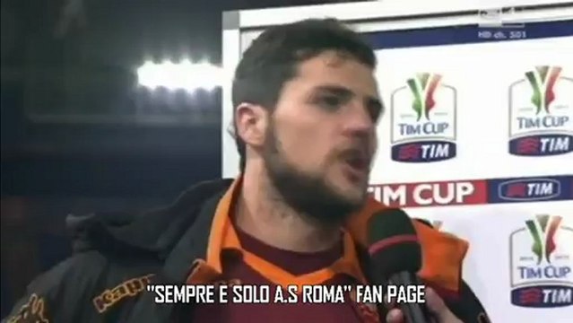 Intervista Mattia Destro | Post Roma-Inter 2-1, Semifinale Coppa Italia | 23.01.2013