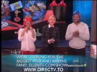 The Pierce Family Meets Ellen Jan 23 2013