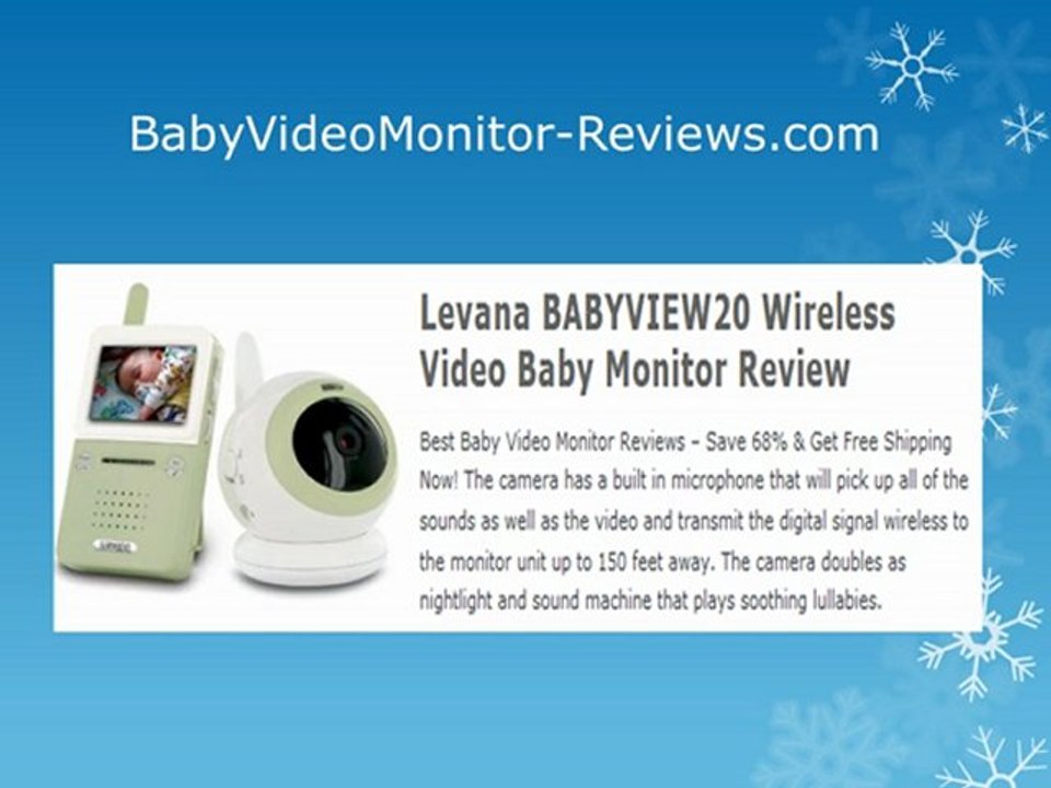 Baby Video Monitor Reviews - Top 10 Video Baby Monitors